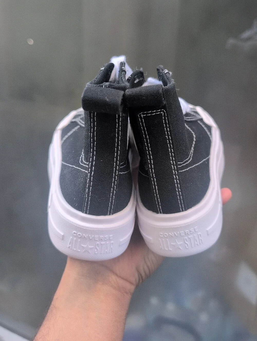 Converse Chuck Taylor All Star Cruise HI 'Black White' Kids Size 13
